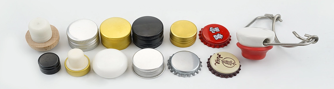 glass beverage bottle lids