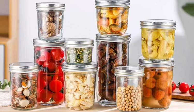 glass food jar wholesale
