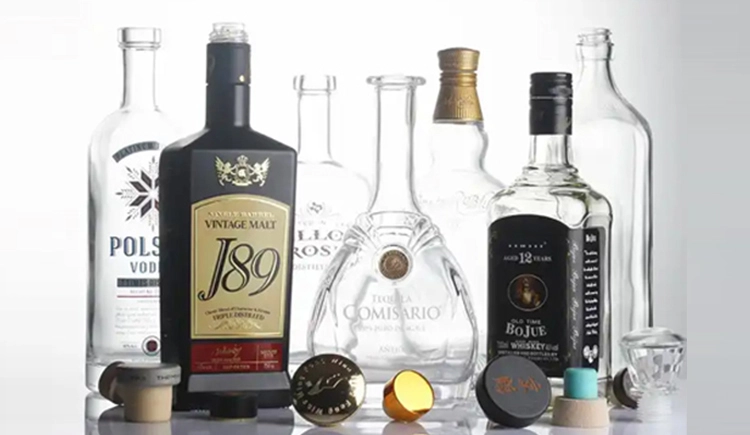 glass spirit bottle wholesale