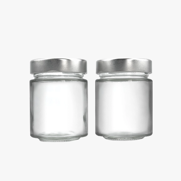 2 oz Straight Sided Glass Jars With Metal Lid