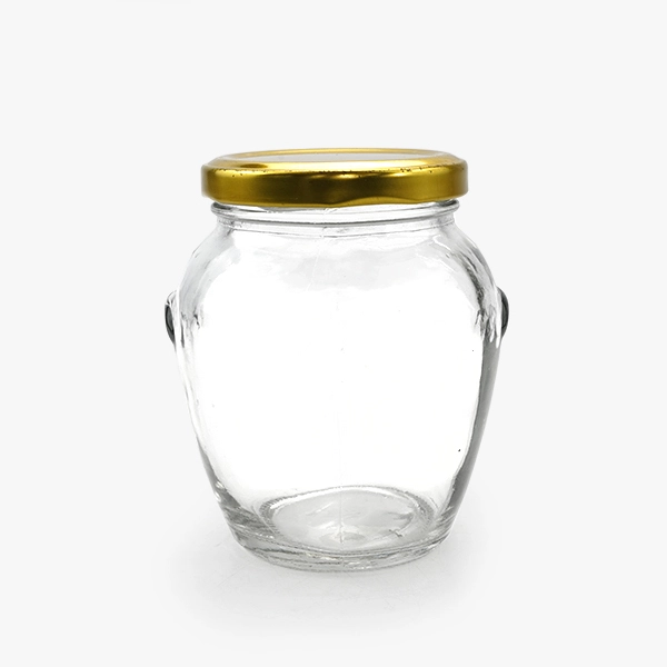 glass honey pot jars