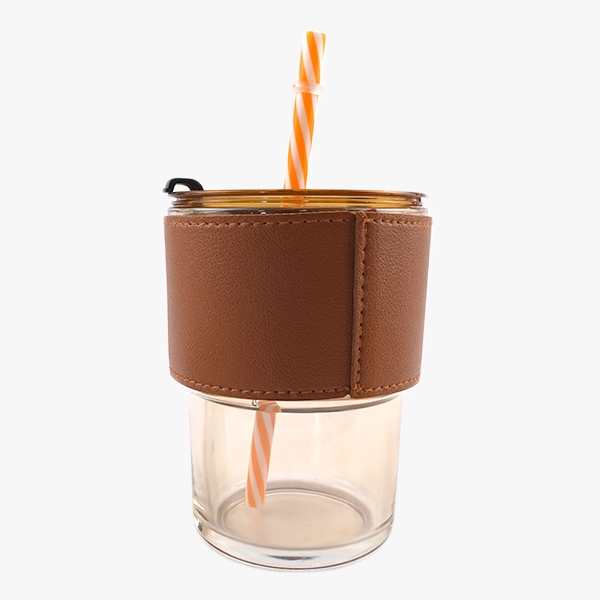 Glass Tumbler With Straw Wholesale