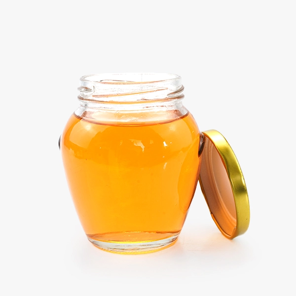 glass honey pot jars