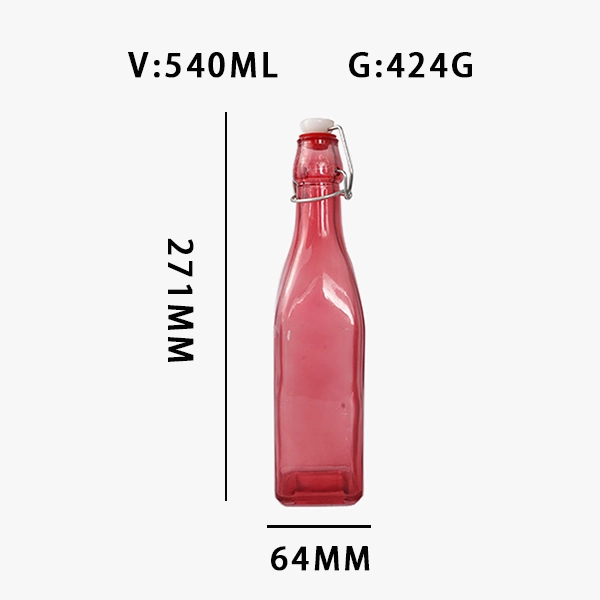 540ml Glass Swing Top Bottles