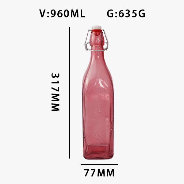 960ml Glass Swing Top Bottles