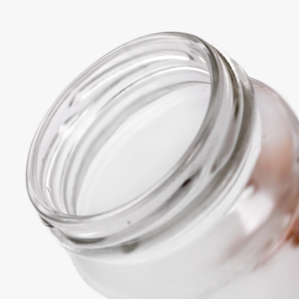 round glass jar