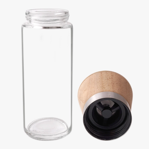 Glass Spice Grinder Bottle