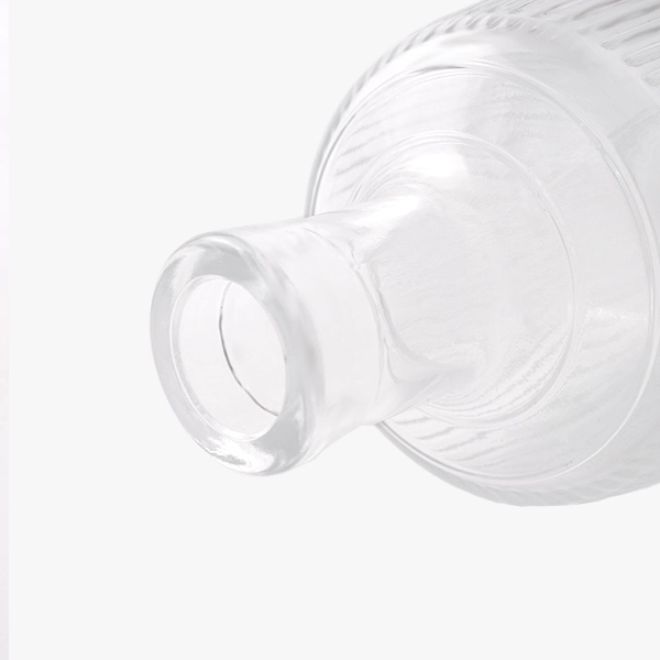 Vertical Stripe Liquor Bottle