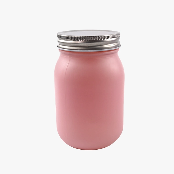 pink Mason Jar