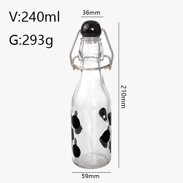 Fruit Juice Glass Bottle