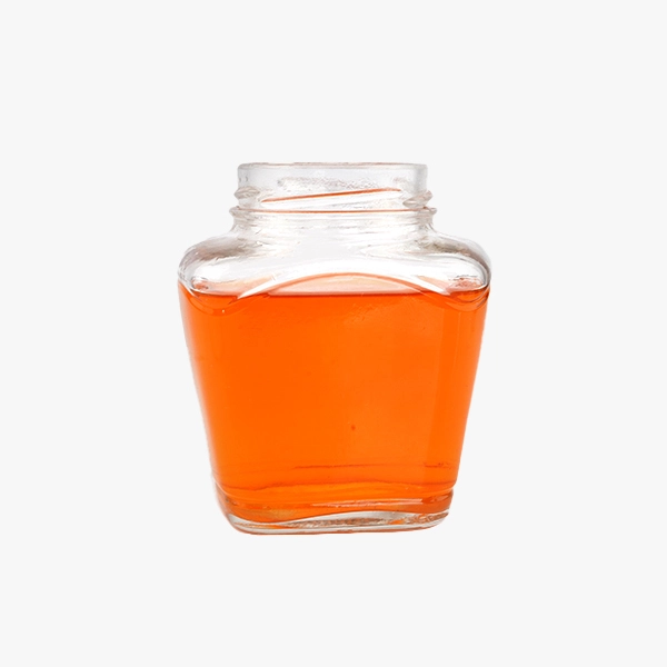 glass honey pot jars