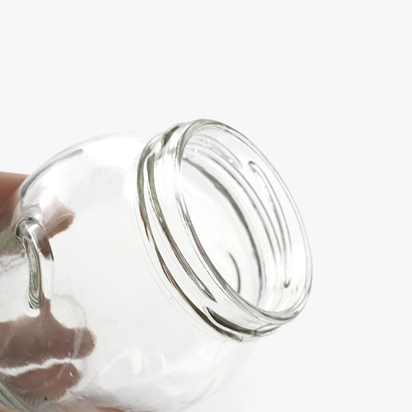 glass honey pot jars