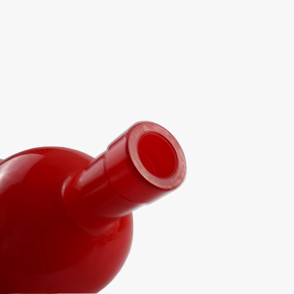500ml red vodka bottle