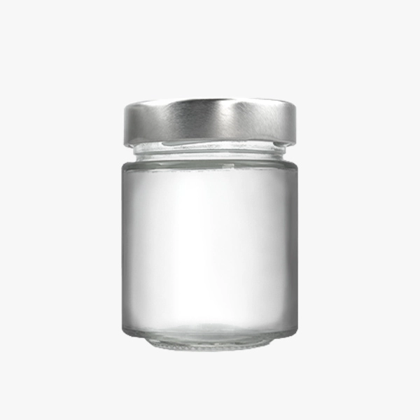 2 oz straight sided glass jars with metal lid