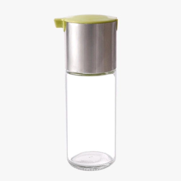 small glass oil dispenser