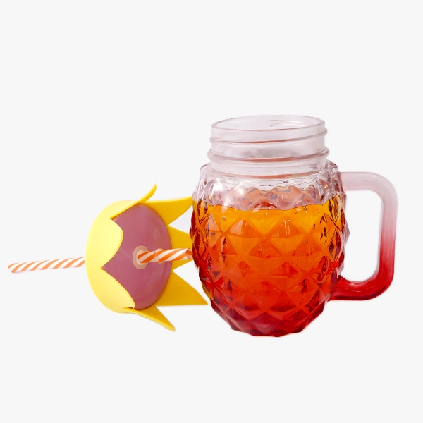wholesale mason jars with lids and straws