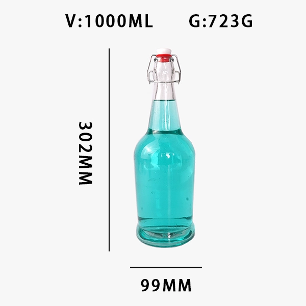 1 Liter Swing Top Bottles