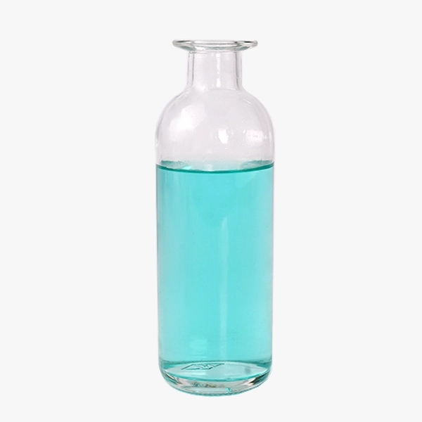 Whiskey Bottle with Bird-Shapped Stopper