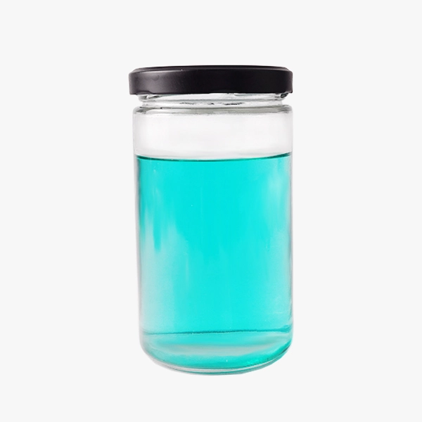 glass cylinder jars with lids