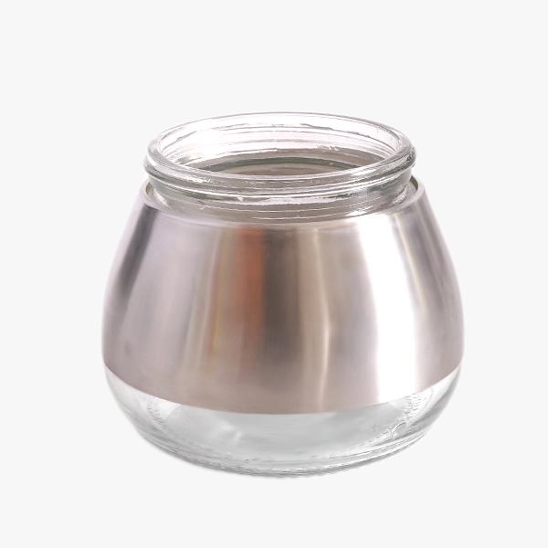 Glass Spice Jar with Stainless Steel Cover