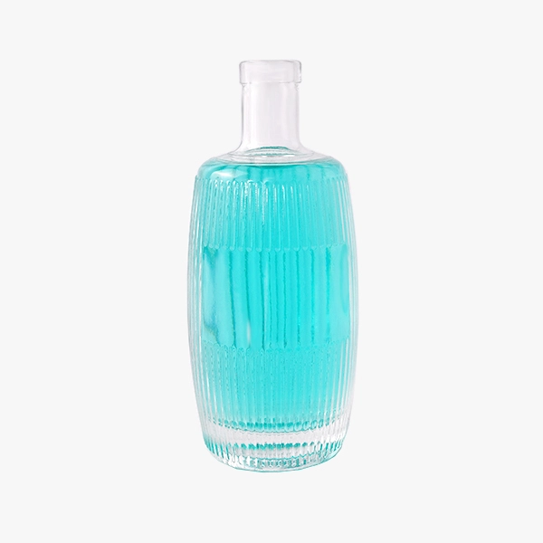 Vertical Stripe Liquor Bottle