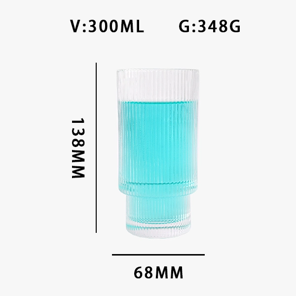 300ml glass cups wholesale