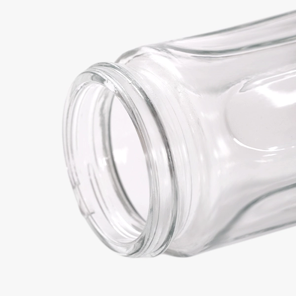 glass spice jars with stainless steel lid