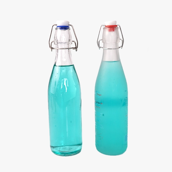 Clear Swing Top Bottles For Kombucha 520ml