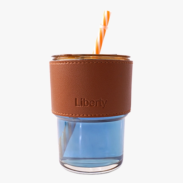 Glass Tumbler With Straw Wholesale