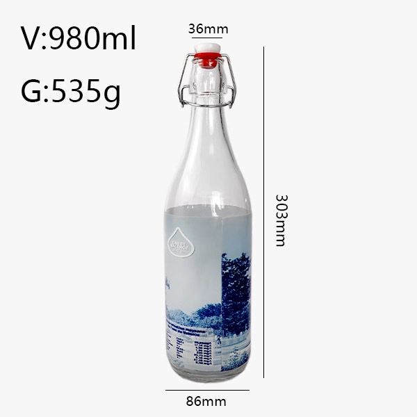 Fruit Juice Glass Bottle