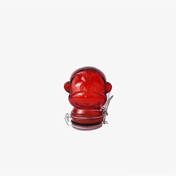 Glass Monkey Jar