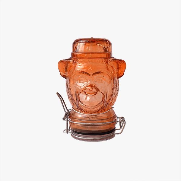 Glass Monkey Jar