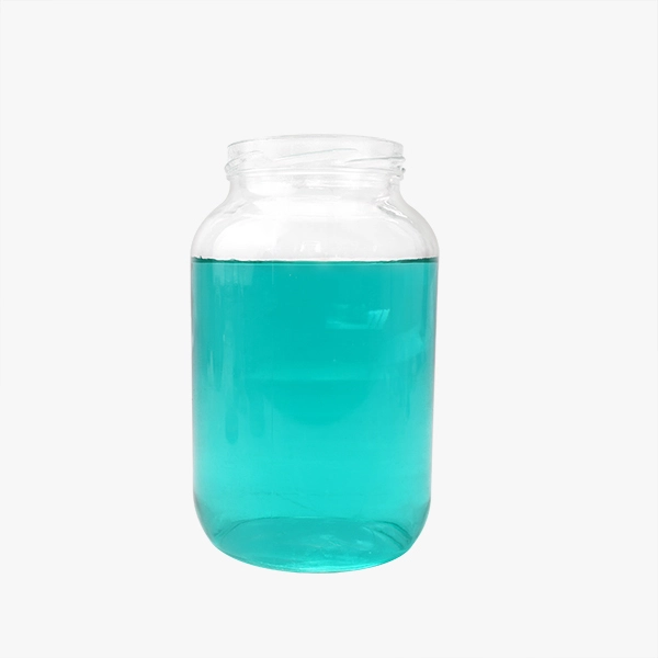 large glass mason jar with lid