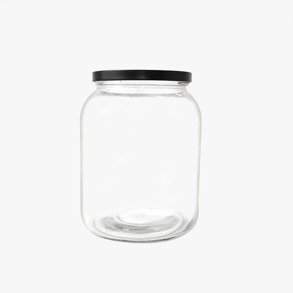 glass pickle jars with metal lids