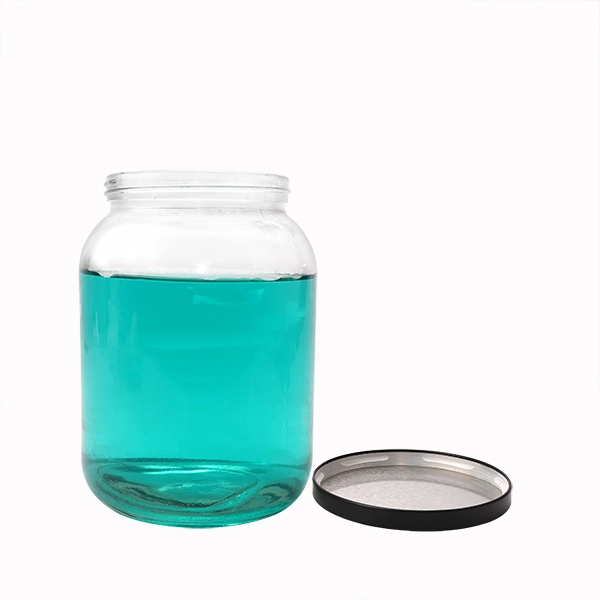 glass pickle jars with metal lids