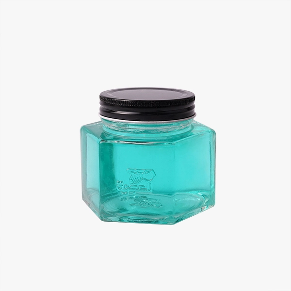 hexagonal jam jars wholesale