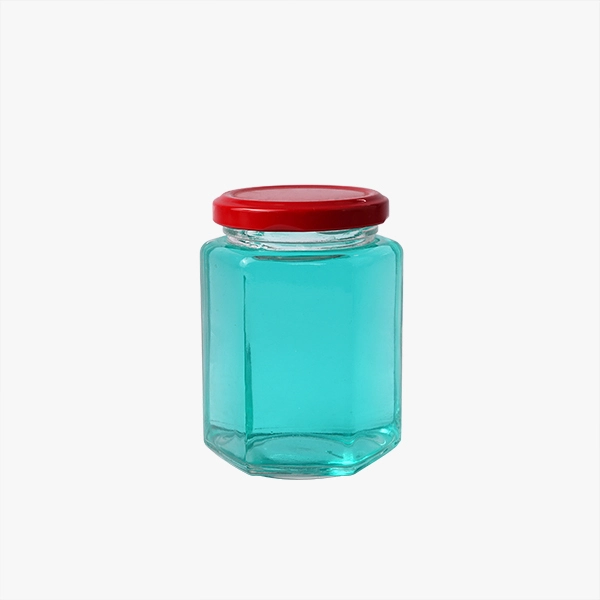 hexagonal jam jars wholesale