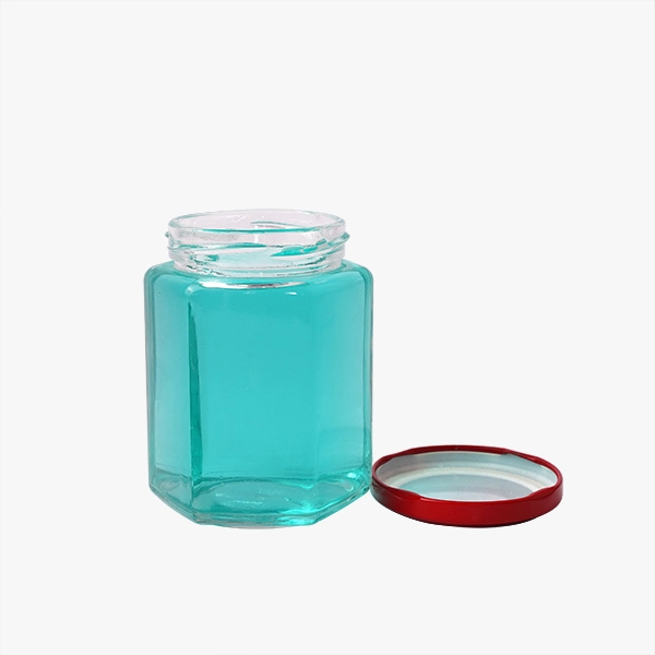 hexagonal jam jars wholesale