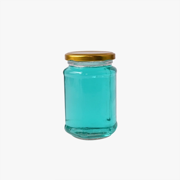 hexagonal jam jars wholesale