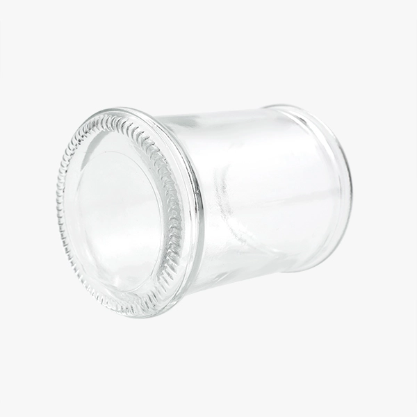 glass candy jar with lid