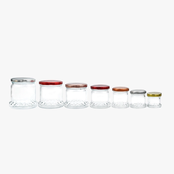 Glass Jam Jars with Lid