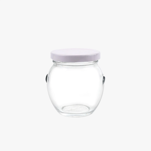 glass honey pot jars