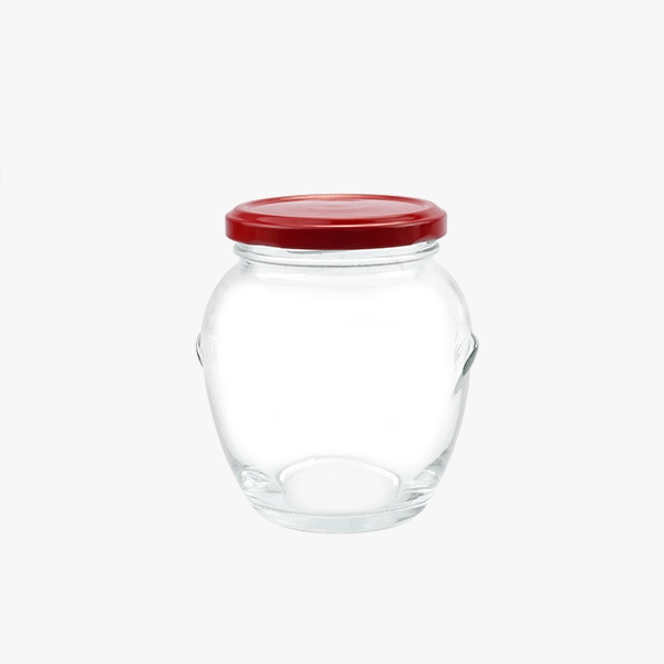 glass honey pot jars