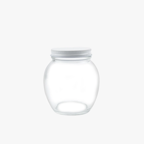glass honey pot jars