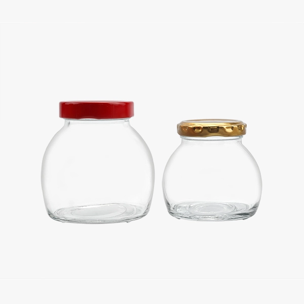 Glass Yoghurt Pots With Lids 150ml 230ml