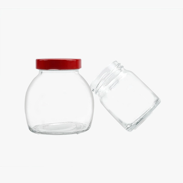Glass Yoghurt Pots With Lids