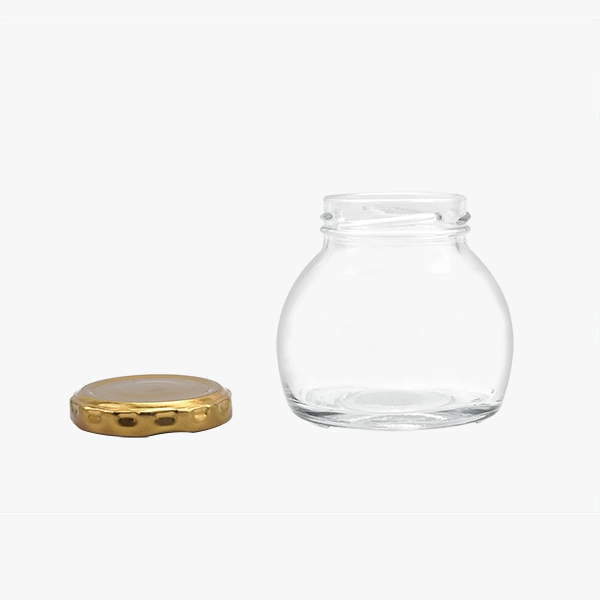 Glass Yoghurt Pots With Lids
