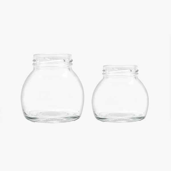 Glass Yoghurt Pots With Lids