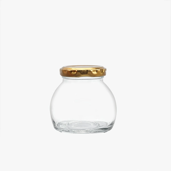 Glass Yoghurt Pots With Lids