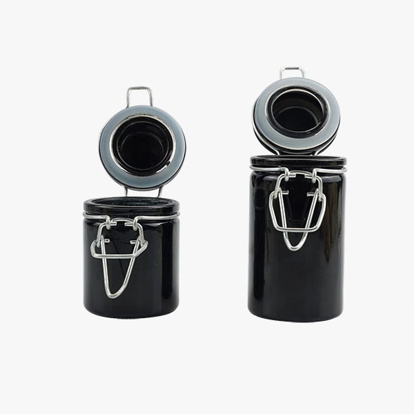 Airtight Glass Spice Jars